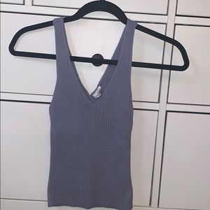 blueish purple tank top